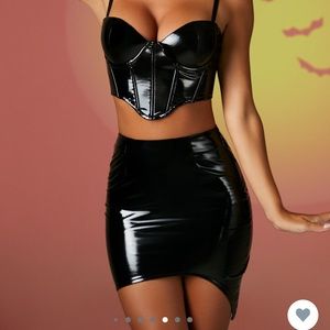 Oh Polly Vinyl Skirt